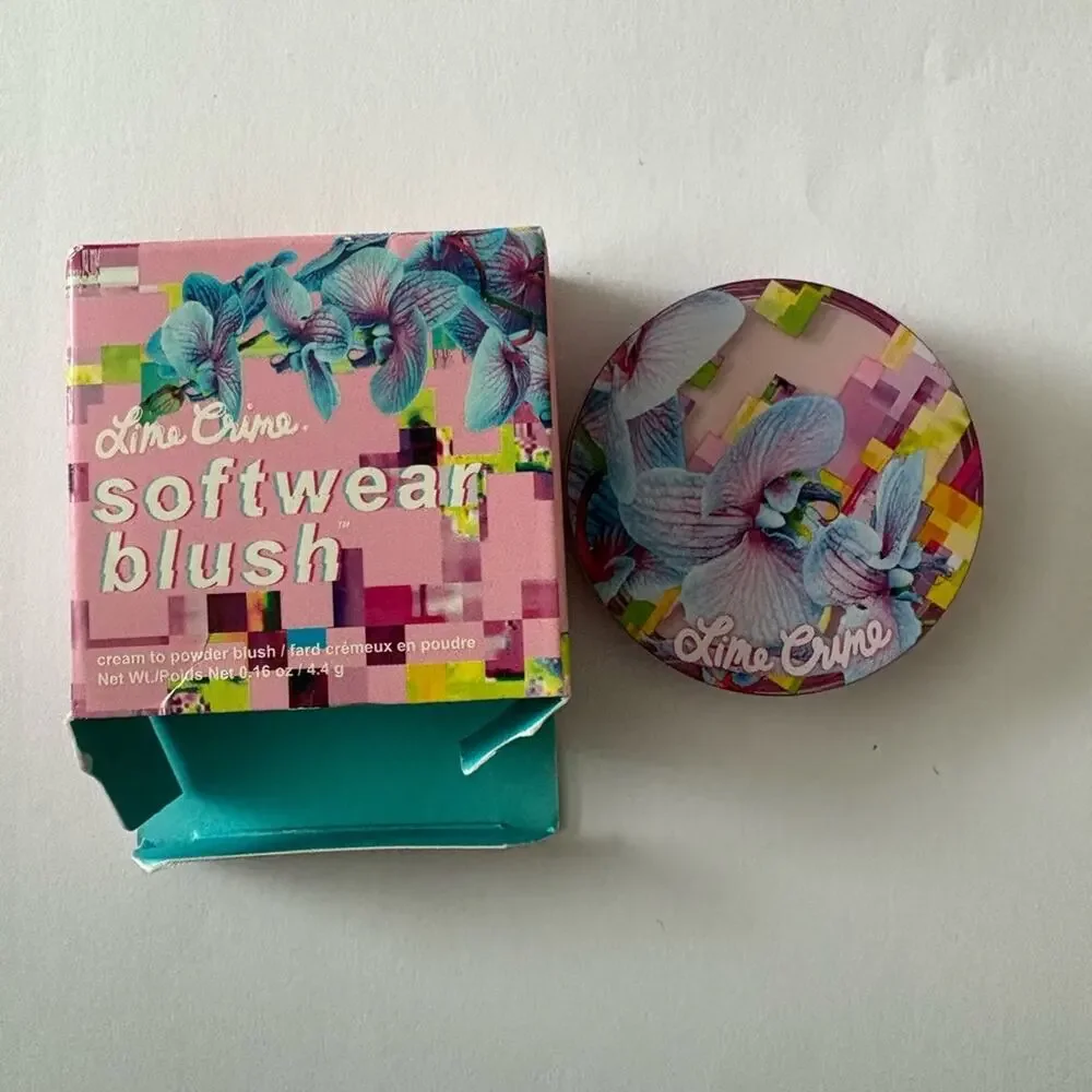 NWT lime crime softwear blush in shade wifi, cream to powder formula